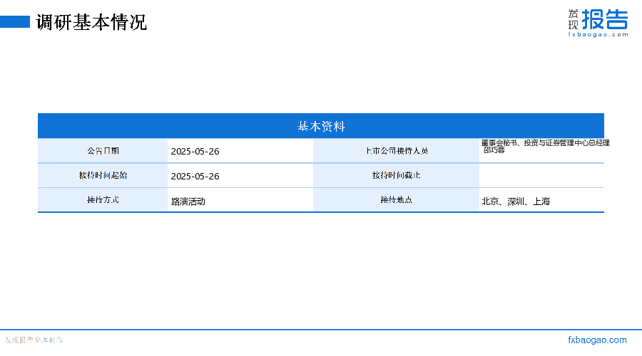 哈尔斯机构调研纪要